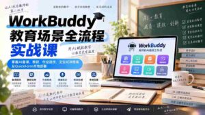 全链路教育实战：WorkBuddy助力AI辅助教学，从备课到无生试讲一键掌控-中创网_分享创业项目_助您在家赚钱
