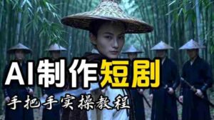 【保姆级手把手教程】AI短剧制作完整流程教学,从小白零基础到成片大神-中创网_分享创业项目_助您在家赚钱