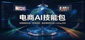 智能电商利器：打造生图视频，精选跨境商品，深度竞品分析及亚马逊商品列表优化-中创网_分享创业项目_助您在家赚钱