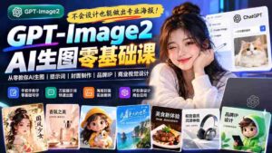轻松上手专业海报制作!GPT-Image2带你零基础掌握AI绘图、关键词运用、封面打造及品牌视觉设计技巧-中创网_分享创业项目_助您在家赚钱