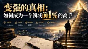 付费文章:变强的真相:如何成为一个领域前1%的高手-中创网_分享创业项目_助您在家赚钱