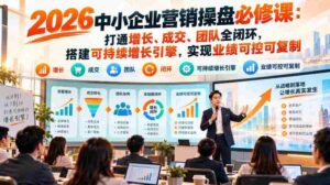 2026年中小企业营销攻略秘籍:全方位构建增长链、成交链、团队链,打造持续增长动力,确保业绩稳定与复制-中创网_分享创业项目_助您在家赚钱