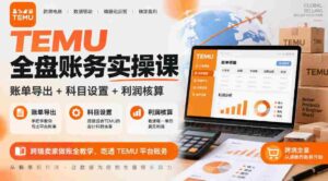 全面掌握TEMU财务实操技能：账单导出、科目配置、利润计算详解，跨境商家必看TEMU平台财务操作指南-中创网_分享创业项目_助您在家赚钱