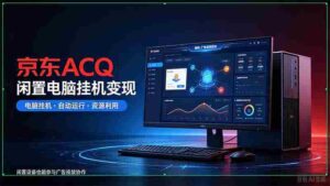 揭秘京东ACQ：探索闲置电脑挂机收益采集项目内幕-中创网_分享创业项目_助您在家赚钱