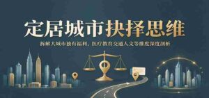 探寻理想居住地关键：全方位解析大城市独特福利，深入探讨医疗、教育、交通、文化等多角度-中创网_分享创业项目_助您在家赚钱