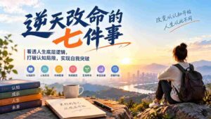 揭示人生奥秘：七招助你逆风翻盘，洞悉底层法则，拓宽认知边界，迈向自我飞跃-中创网_分享创业项目_助您在家赚钱