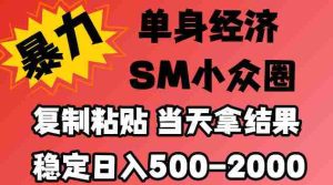 2026最新小众情感赛道,手机操作,十分钟见收益,小白也能当天上手,全程复制粘贴模板即可,稳定日入500-1k,不缺流量,可矩阵批量操作,门槛低【揭秘】-中创网_分享创业项目_助您在家赚钱