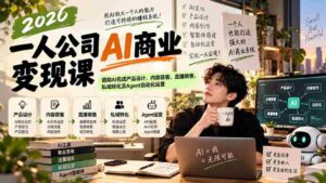 2026独企AI盈利秘籍:AI助力打造产品、吸粉揽客、直播成交、私域转化与智能客服运营-中创网_分享创业项目_助您在家赚钱