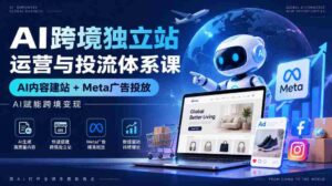 AI驱动全球电商独立站运营攻略：智能建站与Meta广告投放，助力跨境盈利新篇章-中创网_分享创业项目_助您在家赚钱