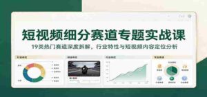 揭秘短视频行业:19大热门领域深度剖析,探析特性及内容策略定位-中创网_分享创业项目_助您在家赚钱