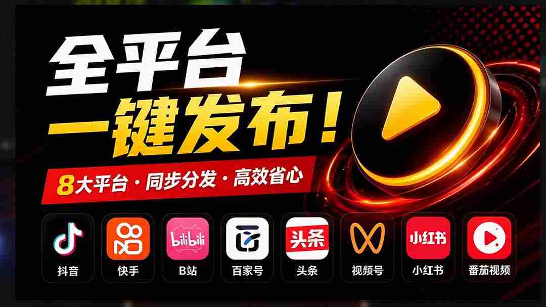 横跨多平台发布一条视频，操作繁琐？自媒体矩阵一键发布神器问世！MatrixMedia开源免费，助你轻松搞定！-中创网_分享创业项目_助您在家赚钱