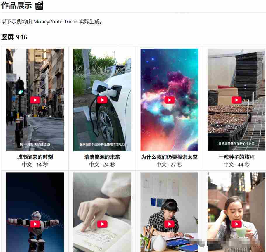 Github惊人132 k stars项目！AI自动生成短视频工具，根据主题或关键词自动生成视频