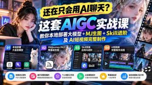 零基础进阶】解锁AIGC新境界:掌握本地部署大模型与AI创作全方位技巧-中创网_分享创业项目_助您在家赚钱