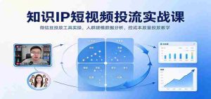短视频知识IP流量投放攻略:微信豆投放技巧详解,精准人群建模与成本控制策略教学-中创网_分享创业项目_助您在家赚钱