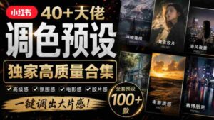 独家整理!40+网红摄影师调色秘籍大集合,婚礼、人像、风光摄影师精选预设,按名索引,速来收藏!-中创网_分享创业项目_助您在家赚钱