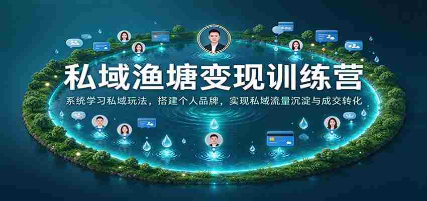 揭秘个人私域财富增长术：深度掌握私域运营技巧，打造个人影响力，高效转化私域流量-中创网_分享创业项目_助您在家赚钱
