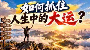 揭秘成功秘诀:如何捕捉人生关键时刻?-中创网_分享创业项目_助您在家赚钱