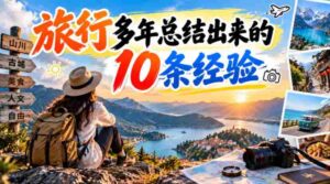 长期旅行心得：揭秘我累积的10大旅行智慧-中创网_分享创业项目_助您在家赚钱