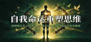 重塑人生轨迹：拥抱先天条件，身心同突破命运束缚-中创网_分享创业项目_助您在家赚钱