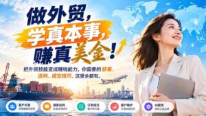 成就外贸高手,掌握真金白银之道!将外贸诀窍化为盈利手段,揭秘高效拓客、洽谈、签约秘诀,一站式掌握!-中创网_分享创业项目_助您在家赚钱