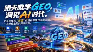 领略夫唯智慧,GEO-更新1030深度解读:AI时代易懂的科技解析,共赴创新探索之旅-中创网_分享创业项目_助您在家赚钱