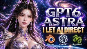 GPT-6 Astra掌舵，Higgsfield与Blender联手，演绎30秒玄幻大片，运镜精准，视觉盛宴！-中创网_分享创业项目_助您在家赚钱