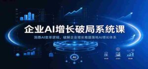 揭秘AI增长之道：掌握企业AI转型秘诀，攻克增长瓶颈，构建高效增长模式-中创网_分享创业项目_助您在家赚钱