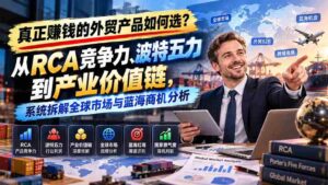 揭秘外贸B2B盈利利器:RCA竞争力解析、波特五力模型应用,全方位解析全球市场及产业价值链商机-中创网_分享创业项目_助您在家赚钱